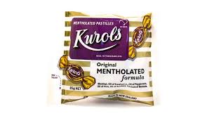 Kurols Mentholated Pastilles (This product is currently out of stock)